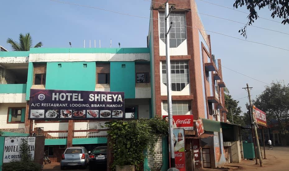 Hotel Shreya Bhubaneswar Exterior foto